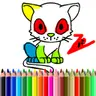 BTS Cat Coloring Boyama Oyunu - Ücretsiz Oyna