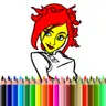 BTS Cute Girl Coloring - Juego Gratis para Pintar y Colorear en Línea