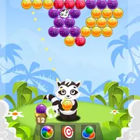 Bubble Shooter Raccoon - Jeu de tir à bulles gratuit en ligne