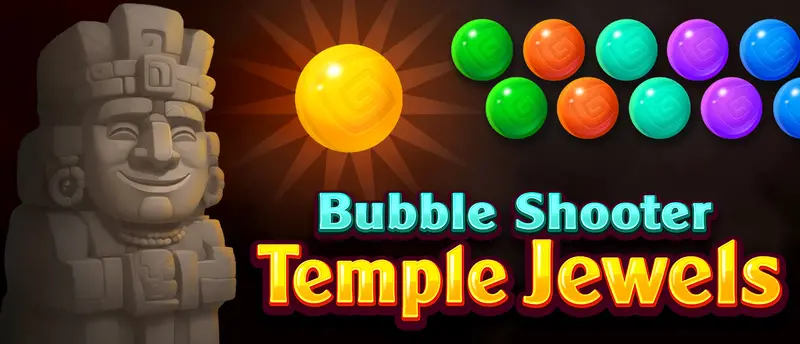 Bubble Shooter Temple Jewels