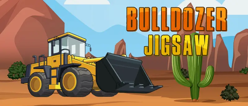 Bulldozer Jigsaw - Jogo de Quebra-Cabeça Online Grátis