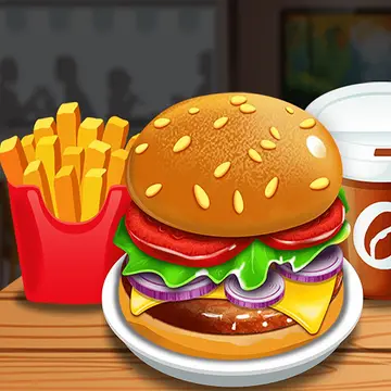 Burger Shop: Jeu de Cuisine Gratuit pour Enfants