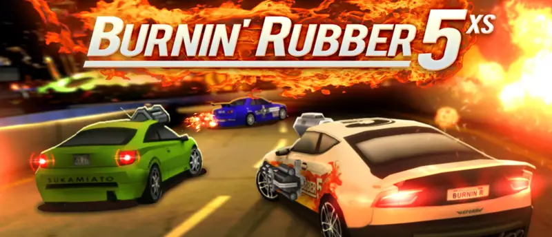 Burnin Rubber 5 XS - Jeu de course et tir en ligne gratuit