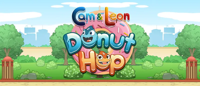 Cam and Leon Donut Hop 無料で遊べるカジュアルゲーム