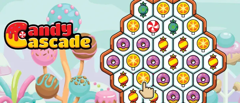 Candy Cascade - Juego Match-3 gratis en línea