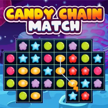 Candy Chain Match: Juego de Puzzle Gratis para Jugar en Línea