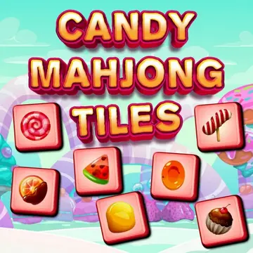 Candy Mahjong Tiles - Jogo de Combinação de Peças Online Grátis
