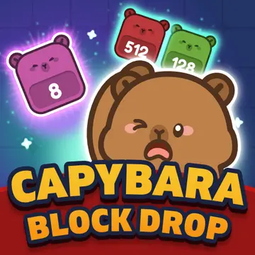 Capybara Block Drop: Juego de Rompecabezas Gratis y en Línea