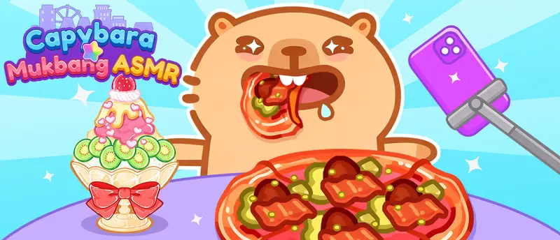 Capybara Mukbang ASMR