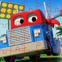 Carl Transforms Truck - Juego de rompecabezas gratis en línea
