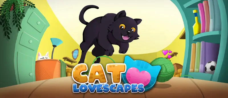 Cat Lovescapes - 脱出パズルゲームで遊ぶ無料オンラインゲーム