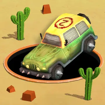 Chaos in the Desert - Jeu d'Aventure en Véhicules en Carton