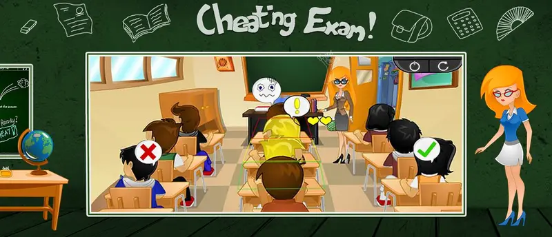 Cheating Exam