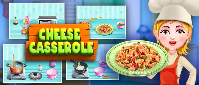 Cheese Casserole Juego de Cocina para Niños - Juega Gratis