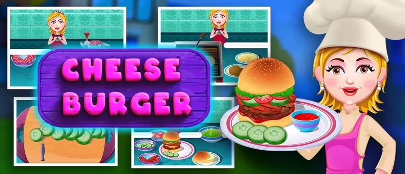 Cheeseburger Juego de Cocina Gratis - Aprende a Preparar Hamburguesas