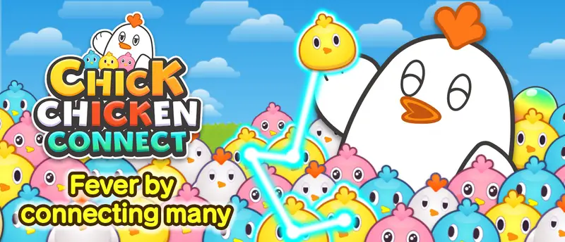 CHICK CHICKEN CONNECT 無料パズルゲームで遊ぶ - オンラインマッチ3ゲーム
