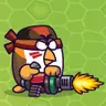 Chicken Wars Merge Guns - 人気のタワーディフェンスゲームをプレイ