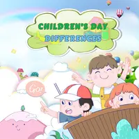 Childrens Day Differences - Jogo de Encontrar Diferenças Grátis