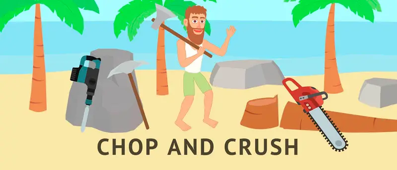 Chop and Crush: لعبة تعدين وتكسير مجانية للعب أونلاين