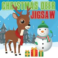 Christmas Deer Jigsaw - Ücretsiz Online Puzzle Oyna