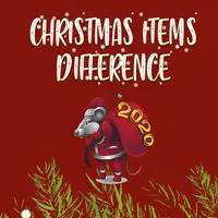 Christmas Items Differences - Jeu de Recherche de Différences pour Enfants Gratuit
