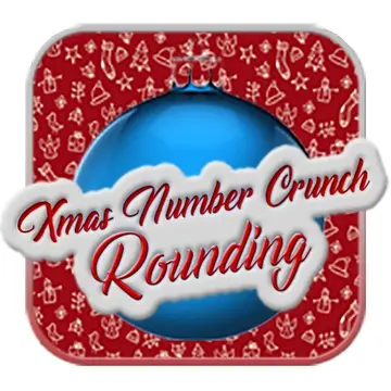Christmas Number Crunch Rounding - Free Match 3 Math Puzzle Game
