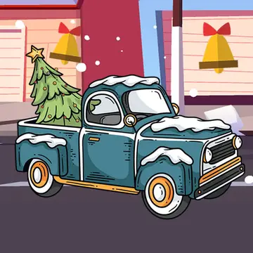 Christmas Trucks Hidden Bells - Free Online Hidden Object Game