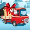 Christmas Vehicles Jigsaw - Juego de rompecabezas en línea gratis
