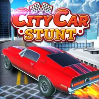 City Car Stunt لعبة سباق السيارات على الطرق الخطيرة مجانا