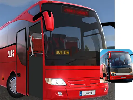 City Coach Bus Game - Kostenloses Bus-Simulationsspiel online spielen