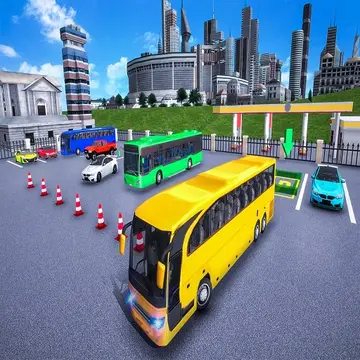 City Coach Bus Parking Adventure Simulator 2020 - Juego de Estacionamiento de Autobuses
