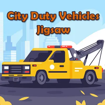 City Duty Vehicles Jigsaw - Jeu de puzzle en ligne gratuit