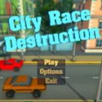 City Race Destruction لعبة سباق المدينة المجنونة مجاناً عبر الإنترنت