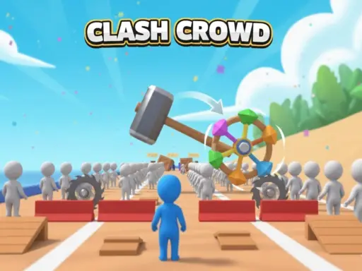Clash Crowd Game: Juego de correr y esquivar obstáculos gratis