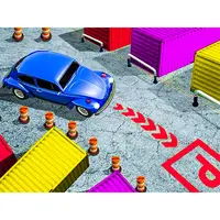 Classic Car Parking 3D - Jogue Grátis Online de Estacionamento de Carros Antigos