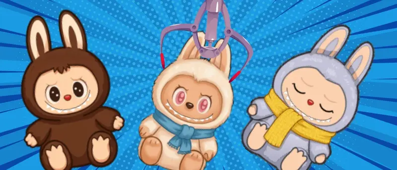 Claw & Merge: Labubu Drop - Ücretsiz Oyna Puzzle Oyunu