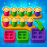 Coffee Color Blocks - Juego de rompecabezas gratis para jugar en línea