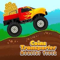 Coins Transporter Monster Truck Oyna - Ücretsiz Yarış ve Sürüş Oyunu