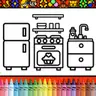 Color and Decorate Rooms - Juego para Colorear y Decorar Gratis