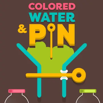 Colored Water & Pin - Free Online Puzzle and Logic Game