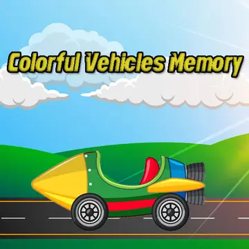 Colorful Vehicles Memory – Kostenloses Online-Memo-Spiel für Kinder und Erwachsene