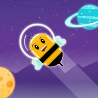 Cosmic Bee 無料パズルゲーム|宇宙を飛び回る遊び方