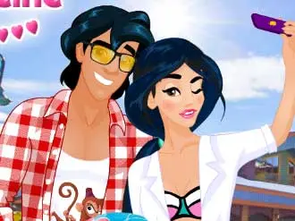 Couple Travel Selfie Oyna - Ücretsiz Çiftler İçin Giydirme Oyunu