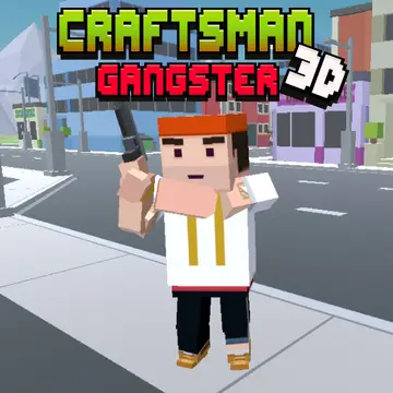 CraftsMan 3D Gangster لعبة أكشن مجانية للعب عبر الإنترنت