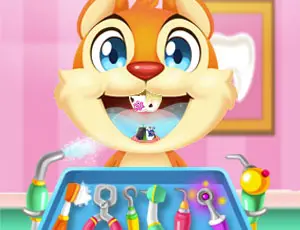 Crazy Animals Dentist - Jogo de Cuidar de Animais Online Grátis