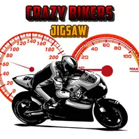 Crazy Bikers Jigsaw パズルゲーム 無料で遊べるオンラインジグソーパズル