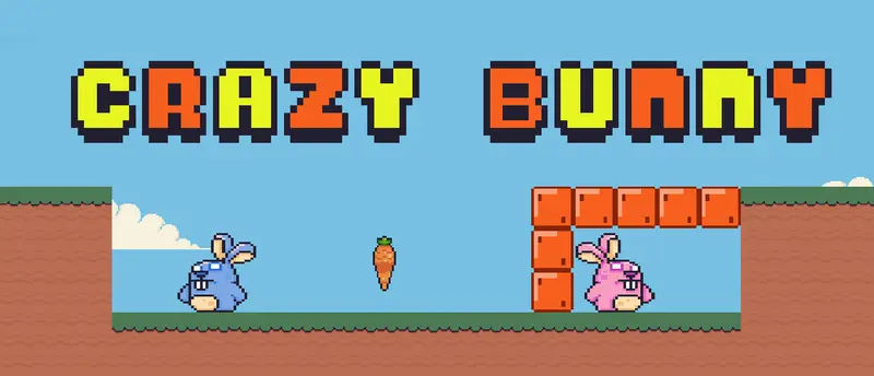 Crazy Bunny Ücretsiz Oyna - Eğlenceli Bulmaca Platform Oyunu