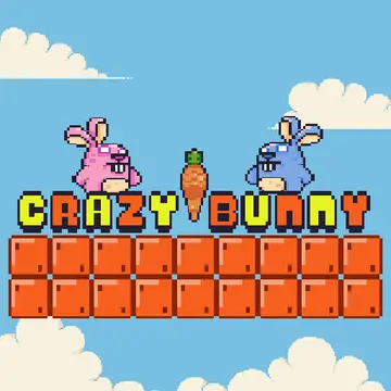 Crazy Bunny Ücretsiz Oyna - Eğlenceli Bulmaca Platform Oyunu