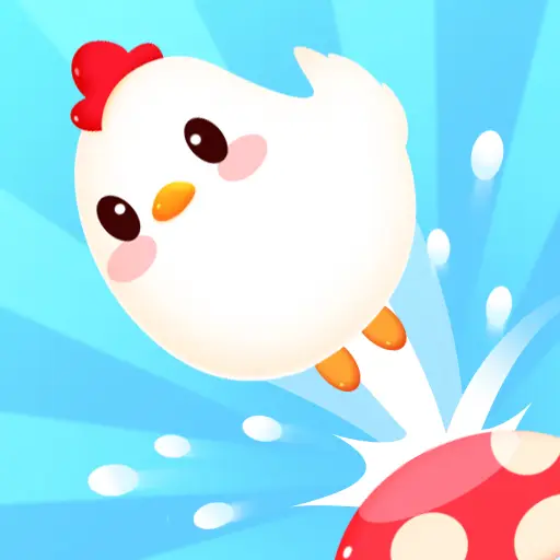 Crazy Chicken Jump - Juego de saltar y esquivar obstáculos gratis