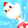 Crazy Chicken Jump Oyna - Eğlenceli Atlama Oyunu